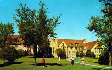 Fjelstad Hall at Concordia College in Moorhead Minnesota, 1950's