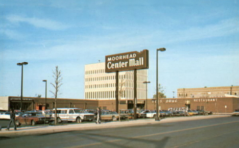 Moorhead Center Mall, Moorhead Minnesota, 1980's