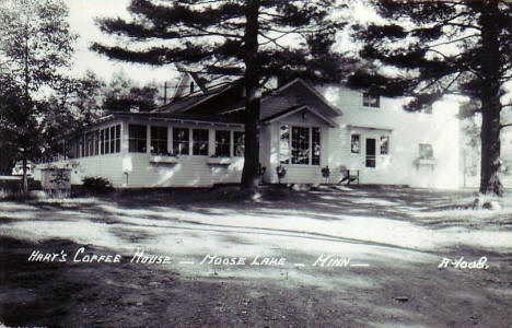 Hart's Coffee House, Moose Lake Minnesota, 1950's?