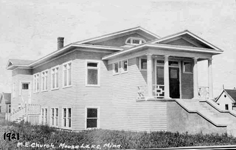 Methodist Episcopal Church, Moose Lake Minnesota, 1921