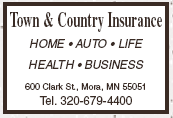 Town & Country Insurance, Mora Minnesota