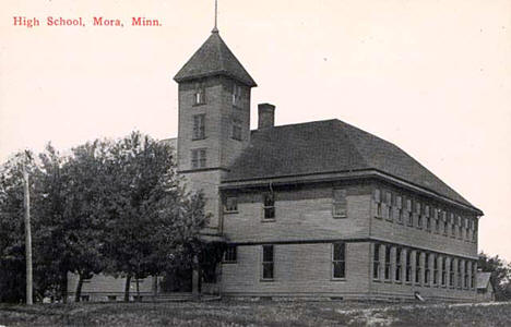 High School, Mora Minnesota, 1917