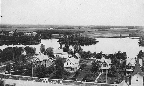 General view of Mora Minnesota, 1907