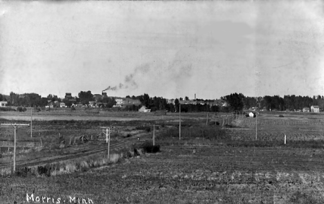 View of Morris Minnesota, 1910's?