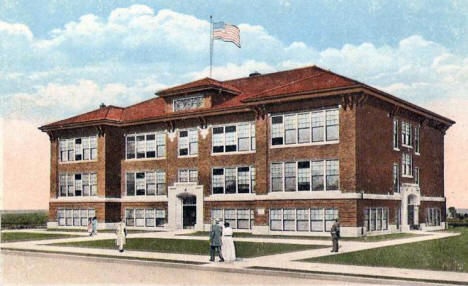 High School, Morris Minnesota, 1920's?