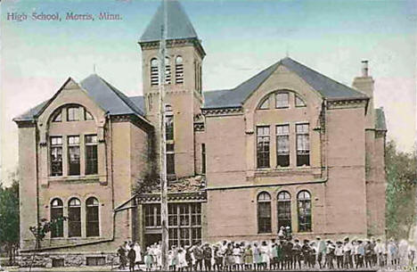 High School, Morris Minnesota, 1908