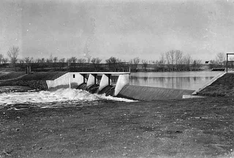 Pomme de Terre Dam near Morris Minnesota, 1939