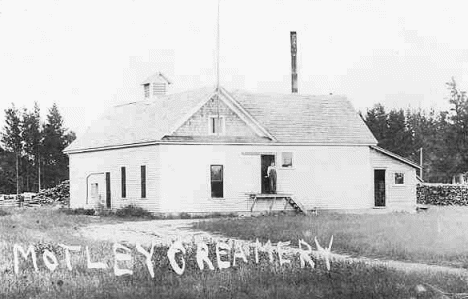 Creamery,  Motley Minnesota, 1909