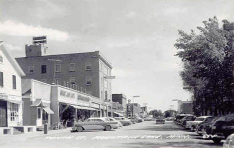 Tenth Street, Mountain Lake Minnesota, 1950's