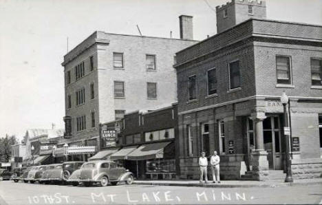 10th Street, Mountain Lake Minnesota, 1930's?