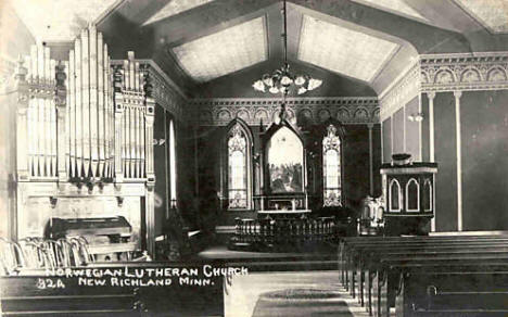 Norwegian Lutheran Church, New Richland Minnesota, 1916
