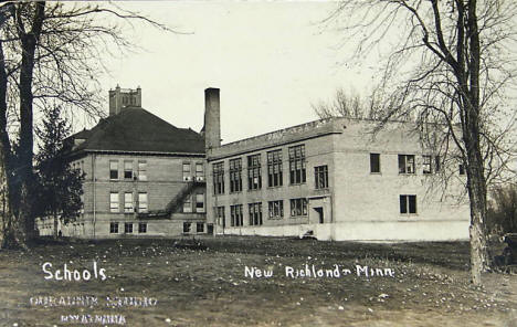 Schools, New Richland Minnesota, 1910's