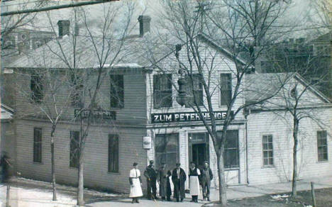 Zum Peter Hengel Bar, New Ulm Minnesota, 1910's