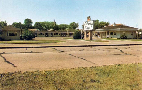 Colonial Motel, New Ulm Minnesota, 1960's