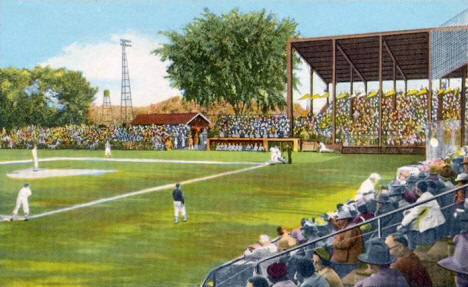 Johnson Field, New Ulm Minnesota, 1953