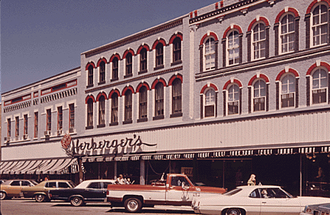 Herberger's Department Store, New Ulm Minnesota, 1974