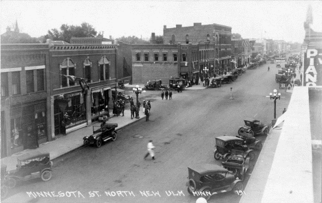 Minnesota Street North, New Ulm Minnesota, 1918