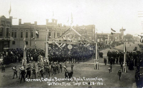 German Catholic Benevolent Association Convention, New Ulm Minnesota, 1911