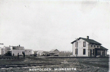 General view, Newfolden Minnesota, 1913