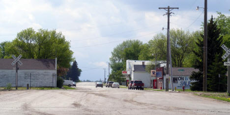 Street scene, Nielsville Minnesota, 2008