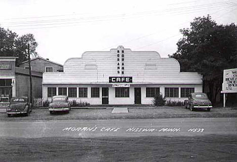 Moran's Caf, Nisswa Minnesota, 1950