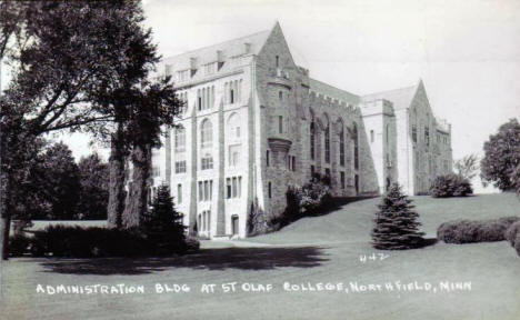 Administration Building, St. Olaf College, Northfield Minnesota, 1940's