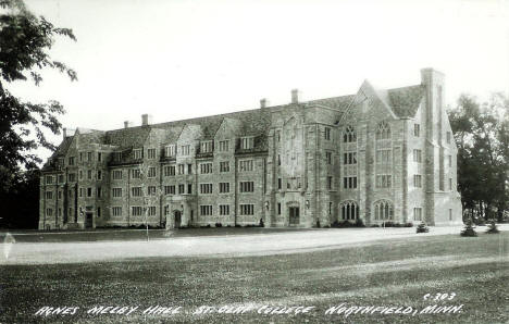 Agnes Melby Hall, St. Olaf College, Northfield Minnesota, 1930's