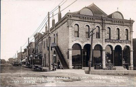 Northfield Post Office, Northfield Minnesota, 1900's