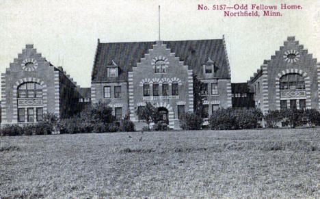Odd Fellows Home, Northfield Minnesota, 1910's