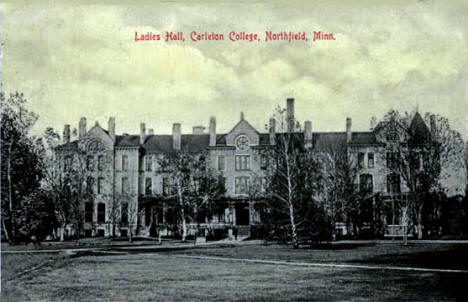 Ladies Hall, Carleton College, Northfield Minnesota, 1909