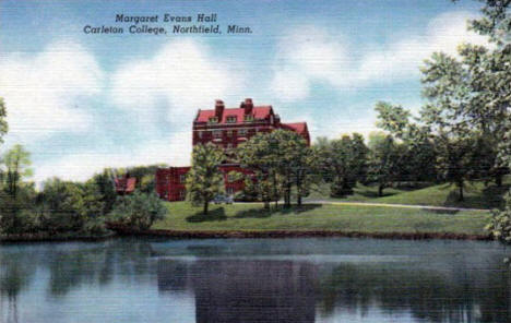 Margaret Evans Hall, Carleton College, Northfield Minnesota, 1940's