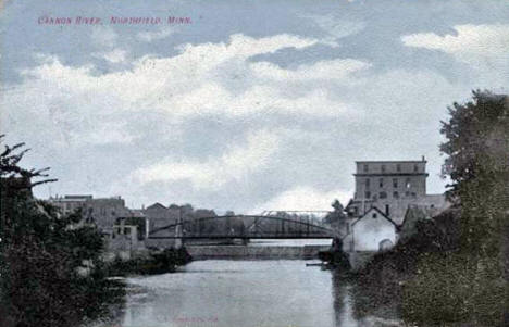 Cannon River, Northfield Minnesota, 1910