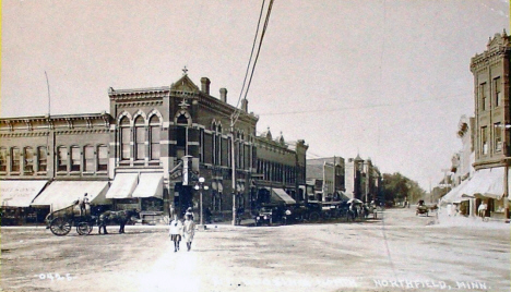 Main Street, Northfield Minnesota, 1918