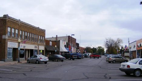 View of Downtown Hinckley Minnesota, 2007