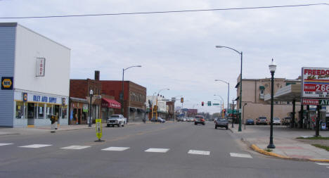 View of 2nd Street NW, Aitkin Minnesota, 2007