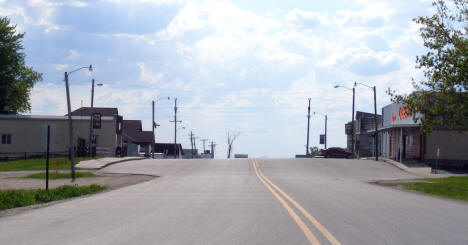 Street scene, Ogema Minnesota, 2008
