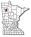Location of Oklee MN