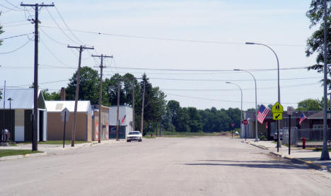Street scene, Oklee Minnesota, 2008