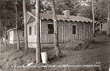 West Shore Resort on Lake Mille Lacs, Onamia Minnesota, 1939