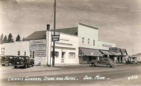 Lammi's General Store and Hotel, Orr Minnesota, 1940's