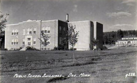 Public School Buildings, Orr Minnesota, 1950's