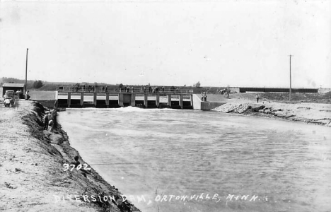 Diversion Dam, Ortonville Minnesota, 1941