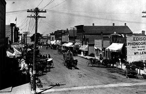 Market Day, Osakis Minnesota, 1895