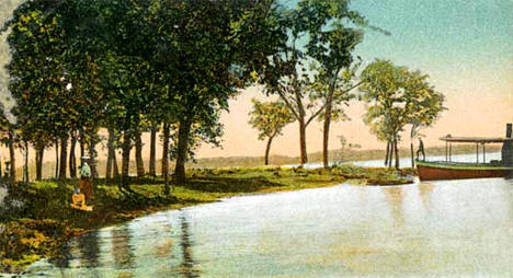 Coon Point, Lake Osakis, Osakis Minnesota, 1906