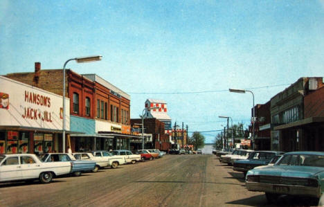 Main Street, Osakis Minnesota, 1960's