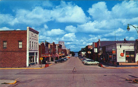 Main Street, Osakis Minnesota, 1962