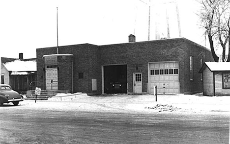 Osakis Town Hall, Fire Station, and Jail, Osakis Minnesota, 1937