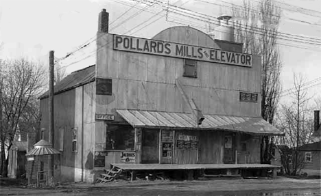 Pollard's Mill and Elevator, Osakis Minnesota, 1940