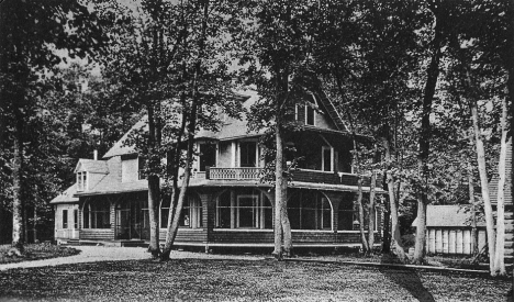 Linwood Hotel, Lake Osakis, Osakis Minnesota, 1908