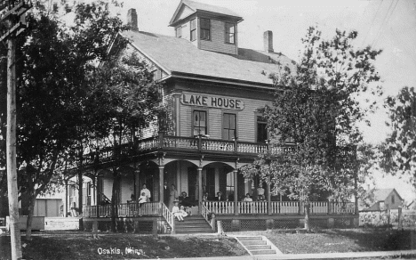 Lake House Hotel, Osakis Minnesota, 1910's